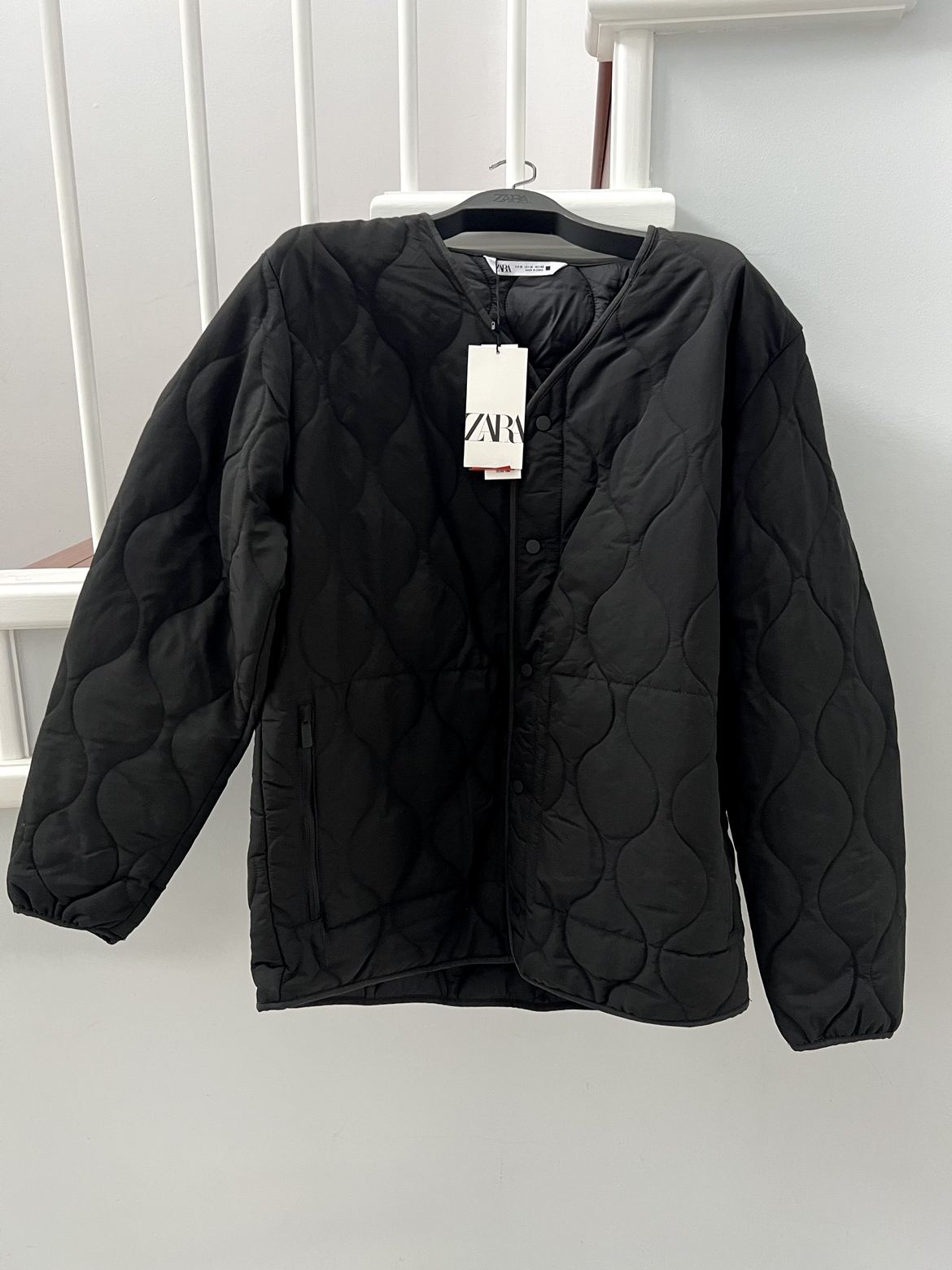 NEW ZARA Men’s Lightweight Button Up Jacket