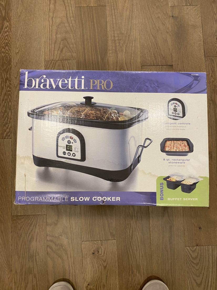 Bravetti Pro Slow Cooker - New