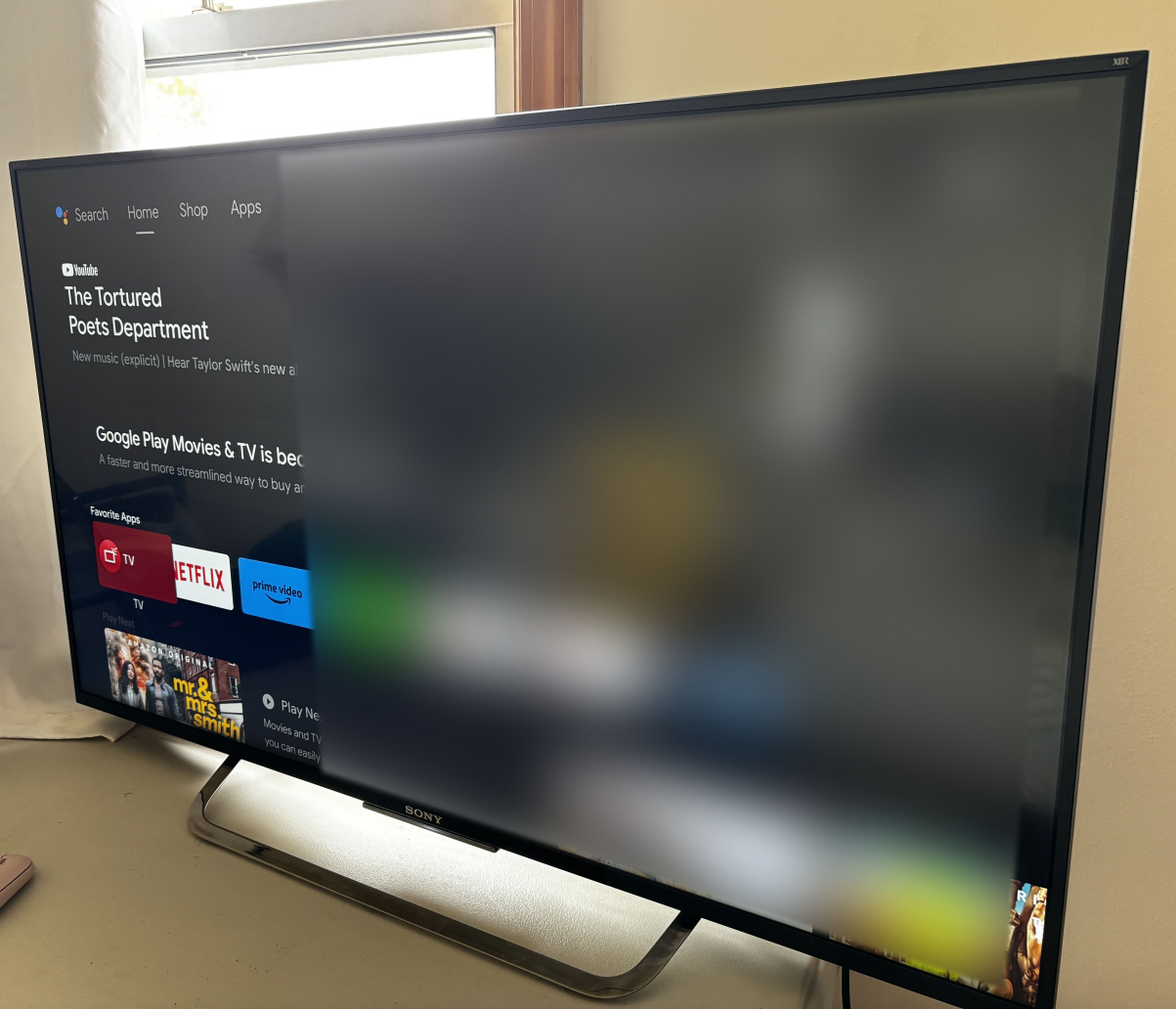 Sony 43" smart TV / 소니 43인치 스마트 티비
