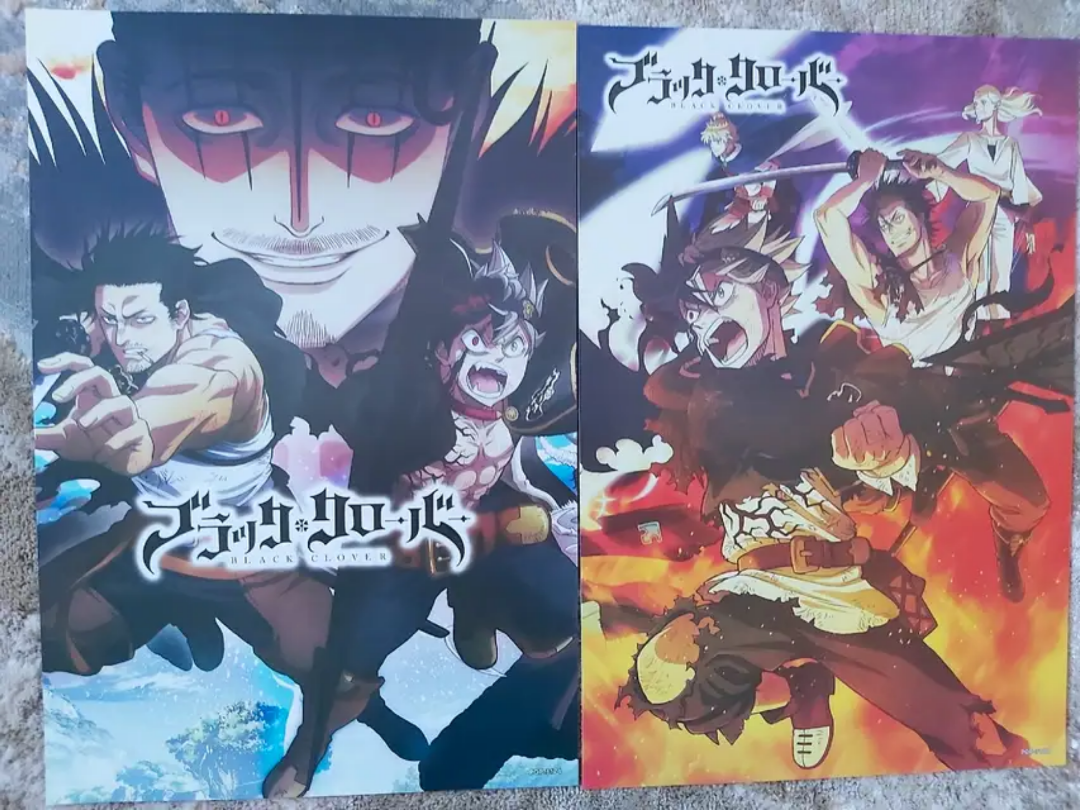 BLACK CLOVER ANIME POSTERS