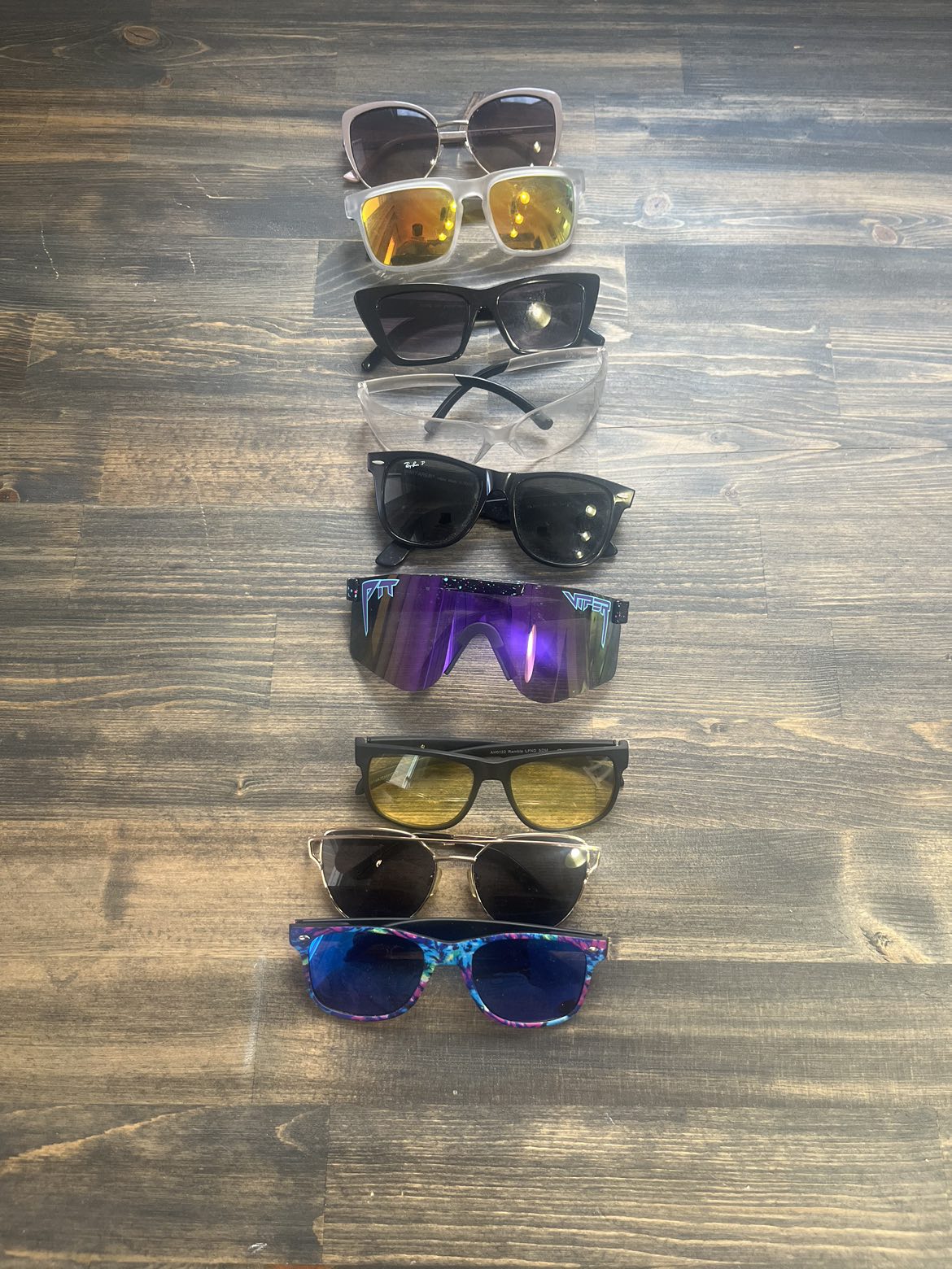 Various sunglasses