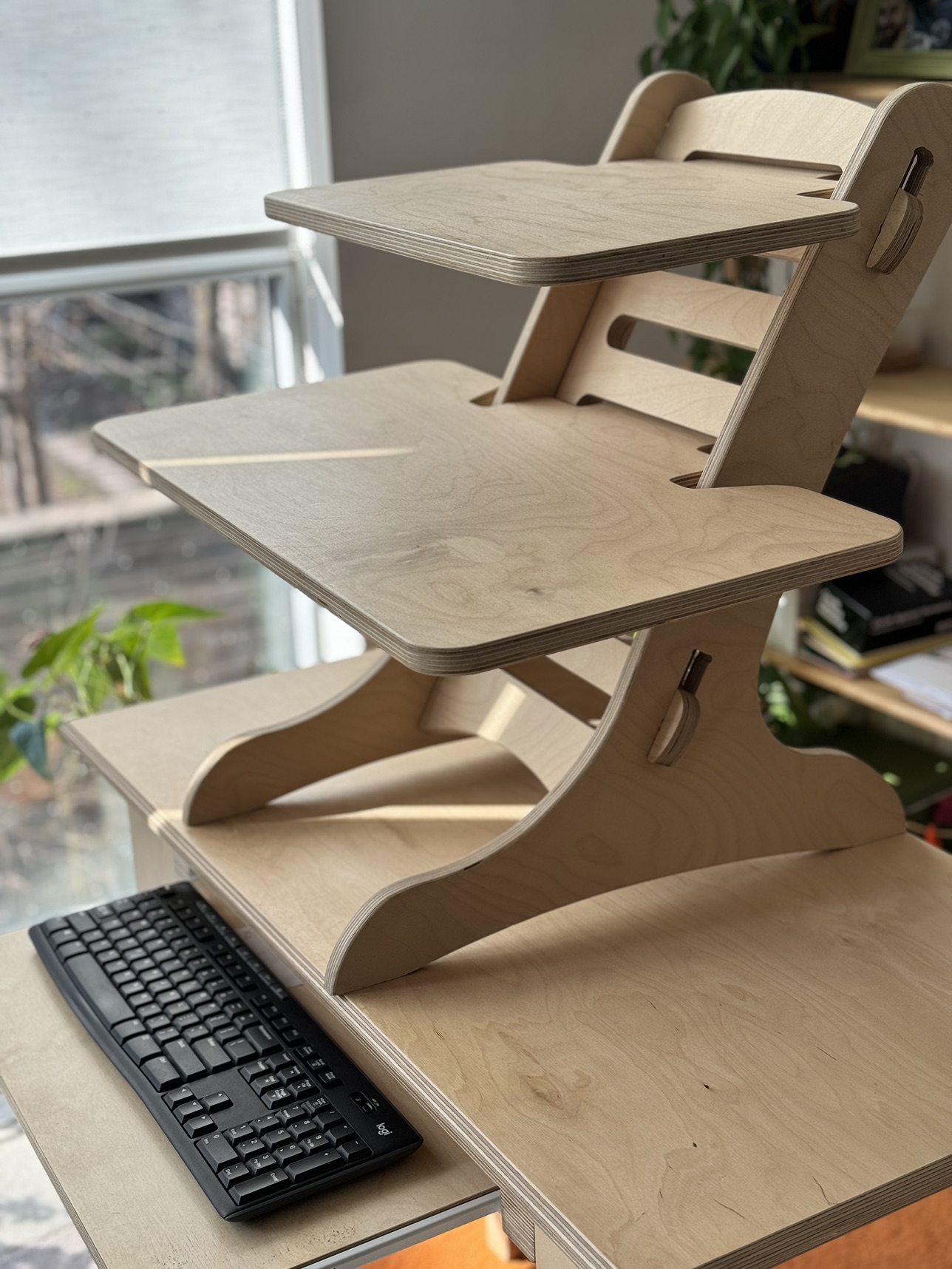 Locally Made Mid-Century Modern Desk - photo 2