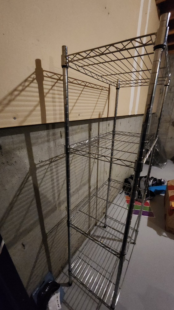 4-Tier Wire Shelving Unit - photo 3