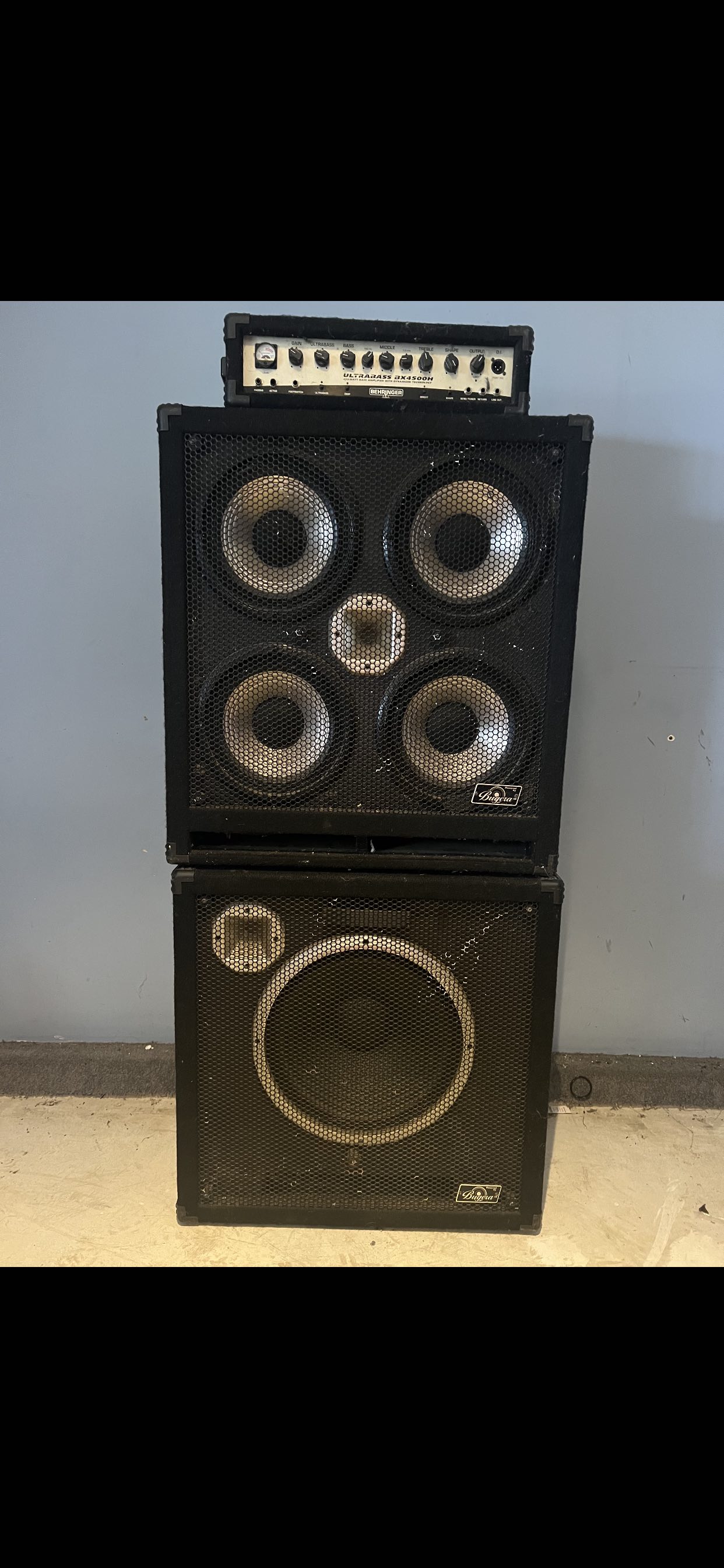 Behringer Ultrabass Bass Cabinet & Head - photo 2