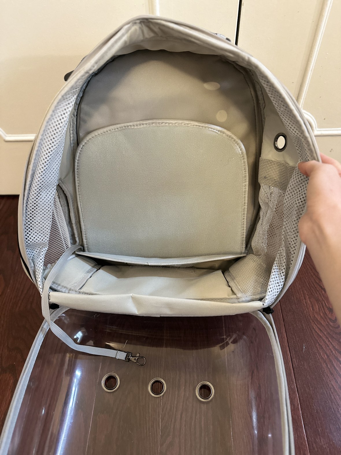 Pet Carrier backpack- extendable image indicator(5)