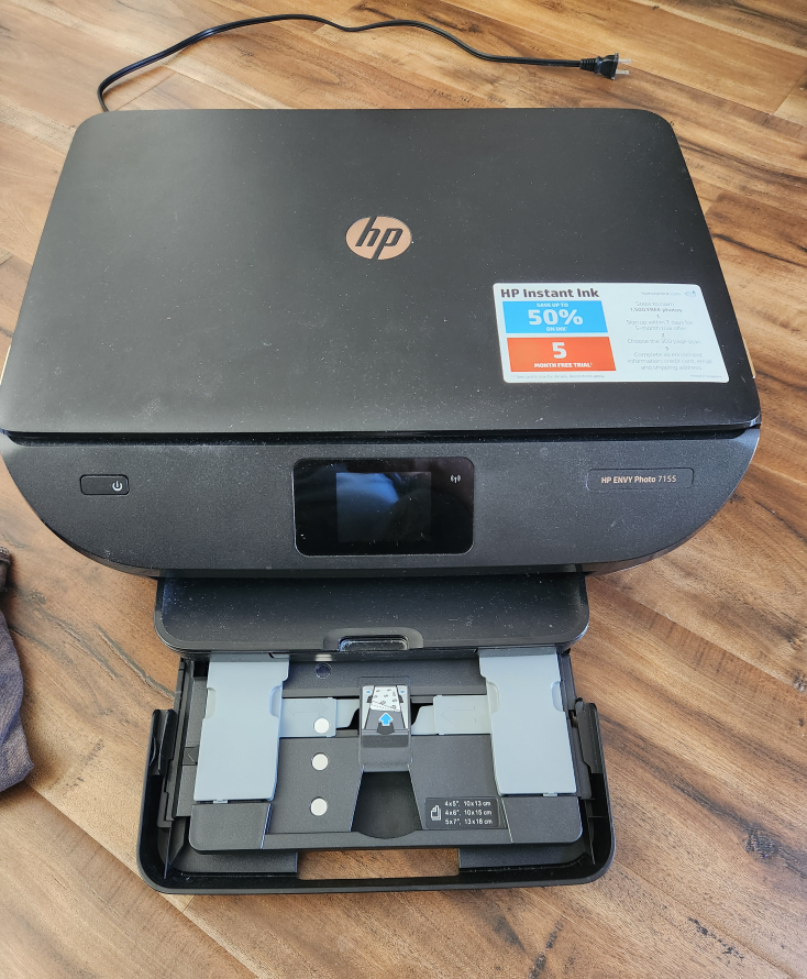 HP wireless printer - photo 2