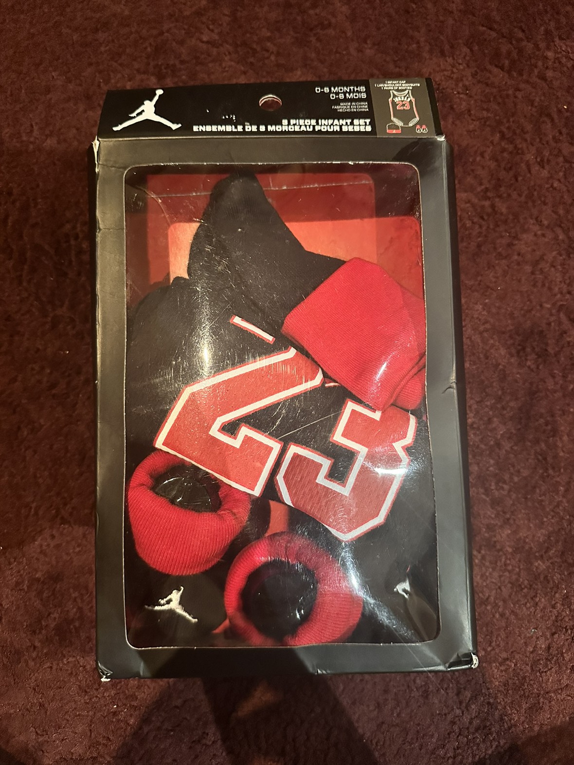 Jordan 3 piece infant gift set - photo 4
