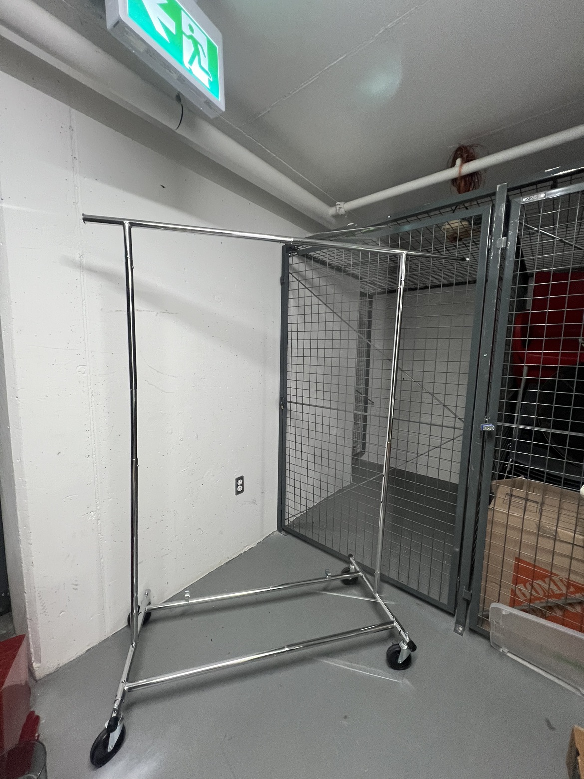 Commercial Rolling Clothes Rack - photo 3