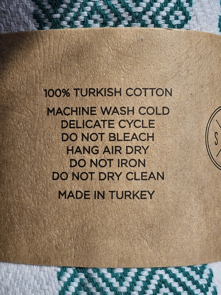 NIB Sand Cloud Multicolor Turkish Towel image indicator(4)