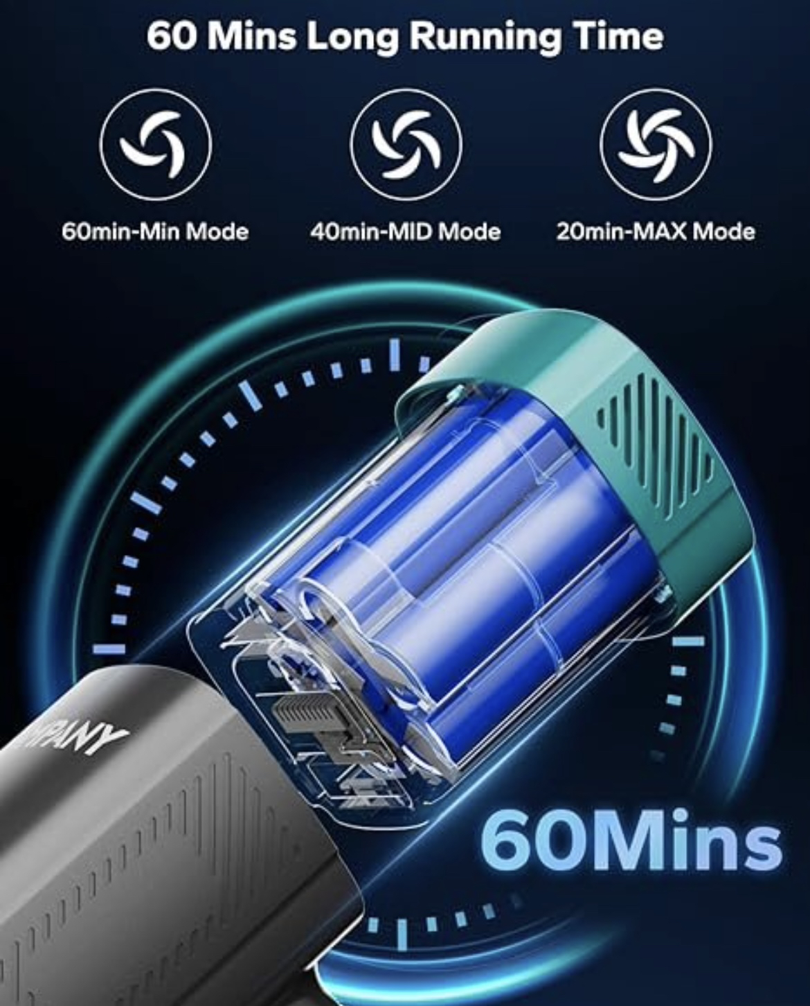 HOMPANY Cordless Vacuum Cleaner - photo 2