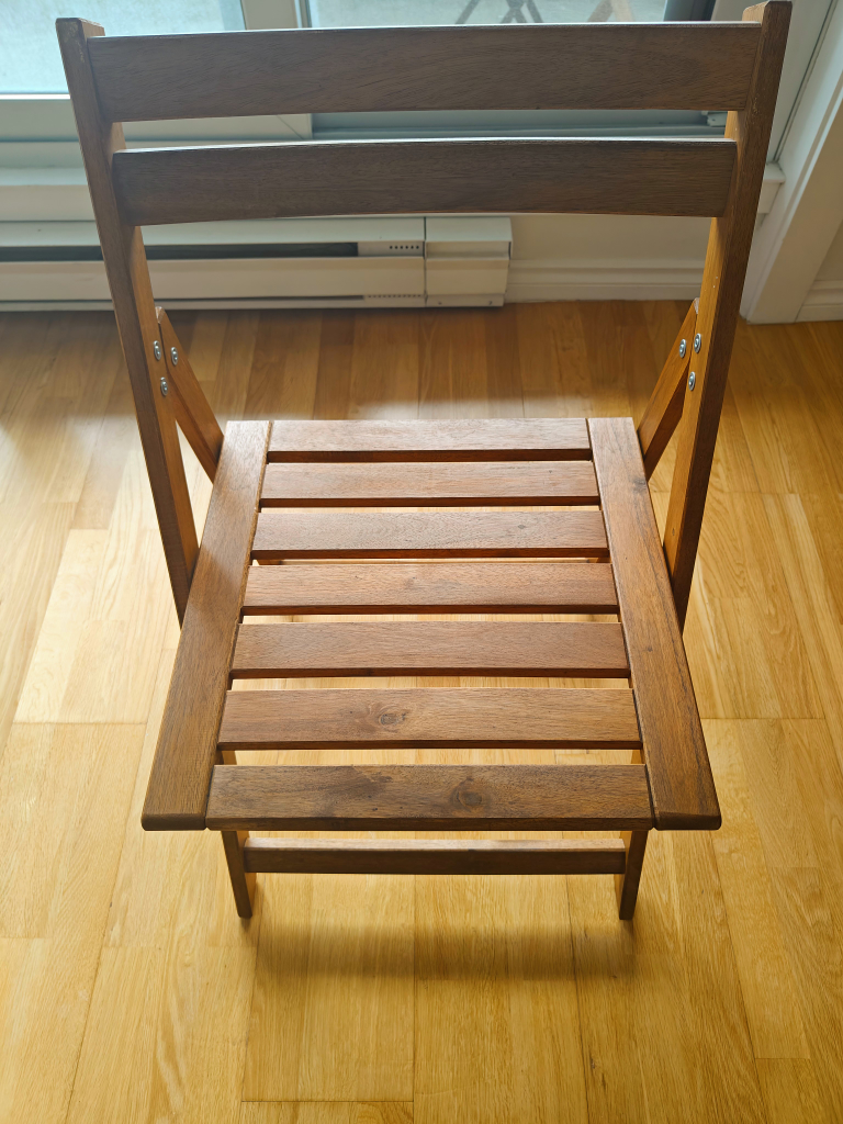 Foldable Ikea Patio Chair NÄMMARÖ thumbnail