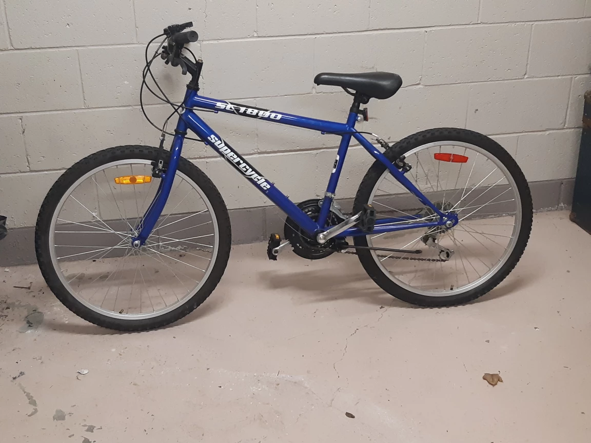 SUPERCYCLE 1800 Electric blue mountain bike  mint condition image indicator(3)