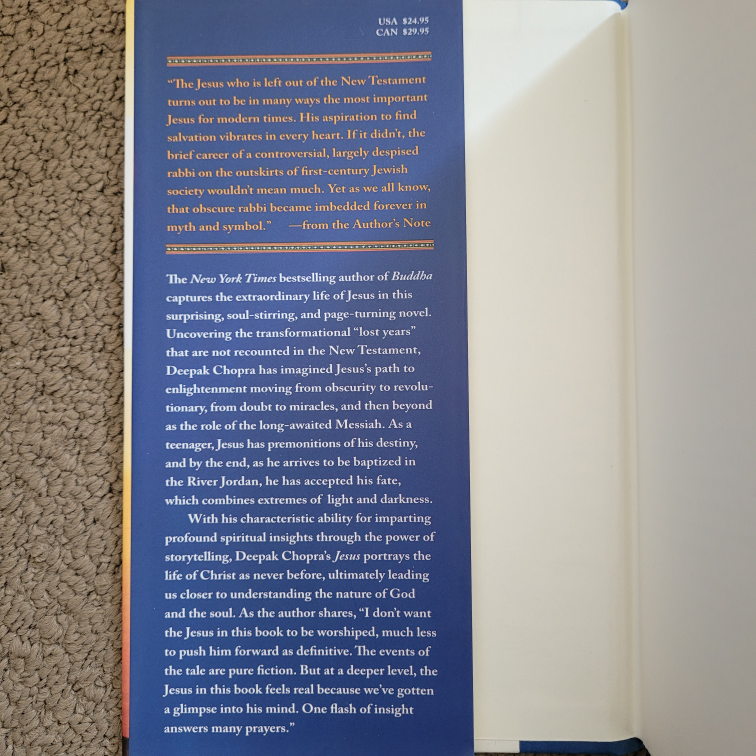 BOOK: Jesus by Deepak Chopra image indicator(3)