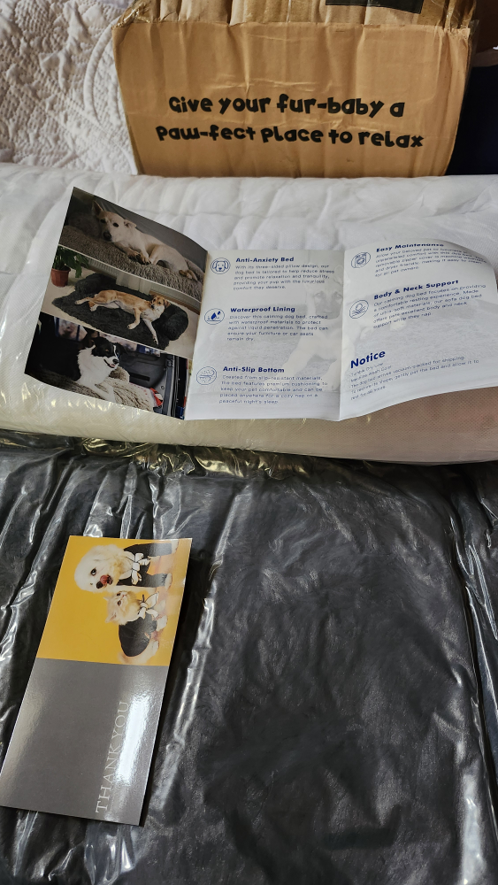 dog bed size( L) NEW for sofas couches image indicator(4)