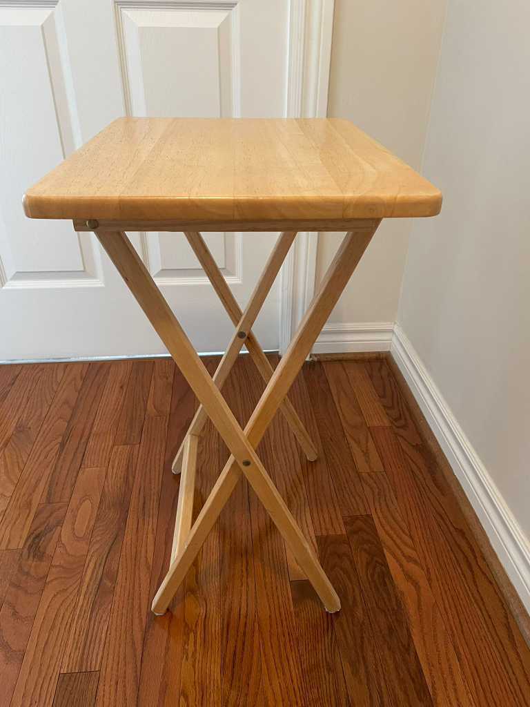 foldable wooden table - photo 2