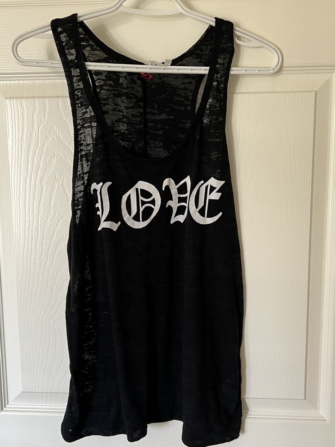LOVE tank top- sz medium thumbnail