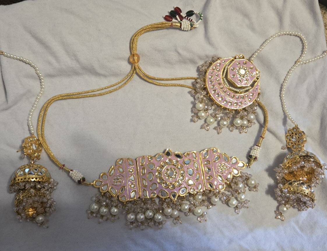 Indian style jewelry set thumbnail