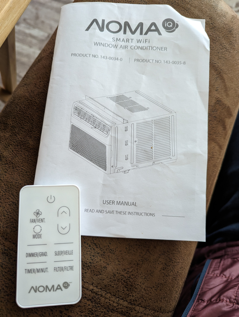 NOMA iQ Smart Window Air Conditioner 12,000-BTU - photo 3