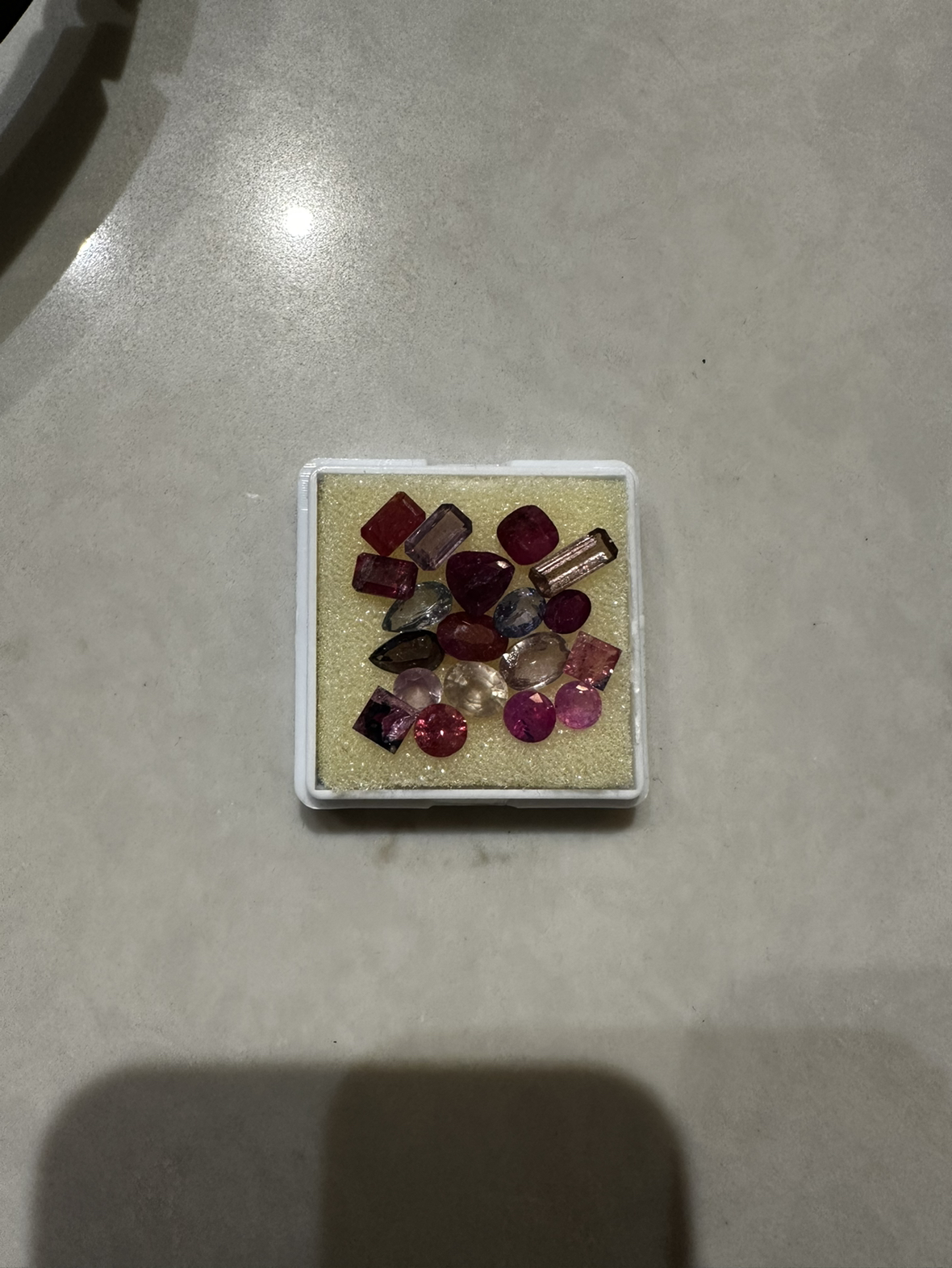 Mix of rubies & sapphires thumbnail