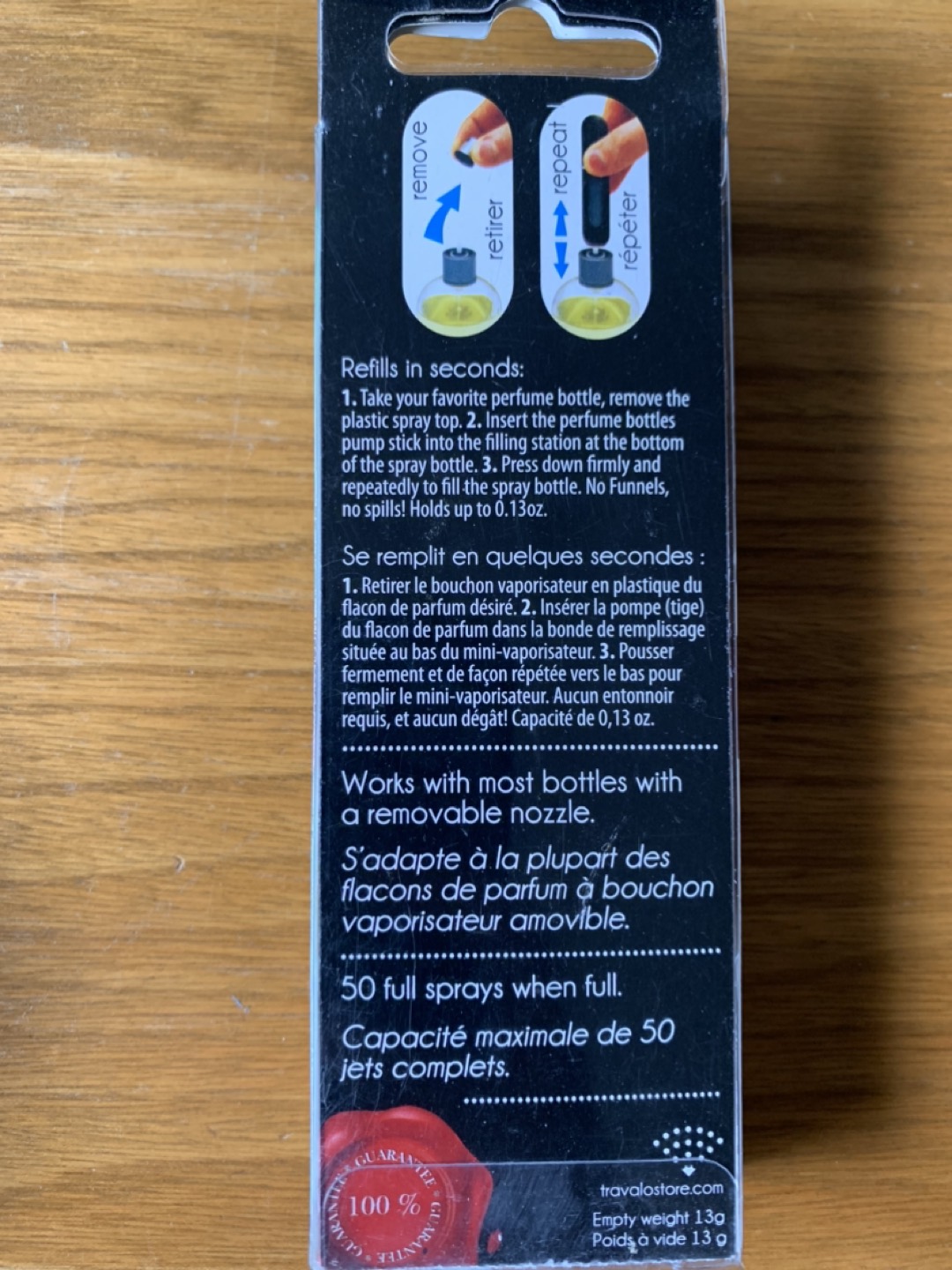 Travalo Refillable Atomizer 4.0mL - New image indicator(3)