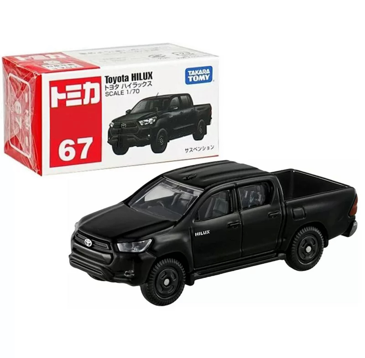 Tomica #67 Toyota Hilux 1/70 Scale (NEW IN BOX)