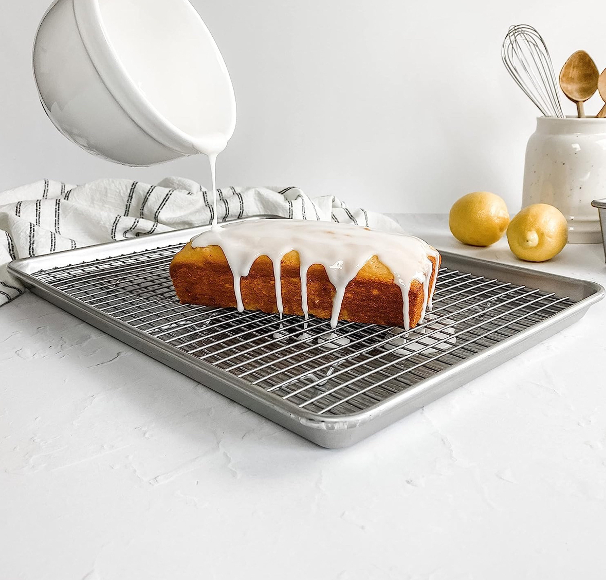 Baking Pan and cooling rack set. Metal - photo 5