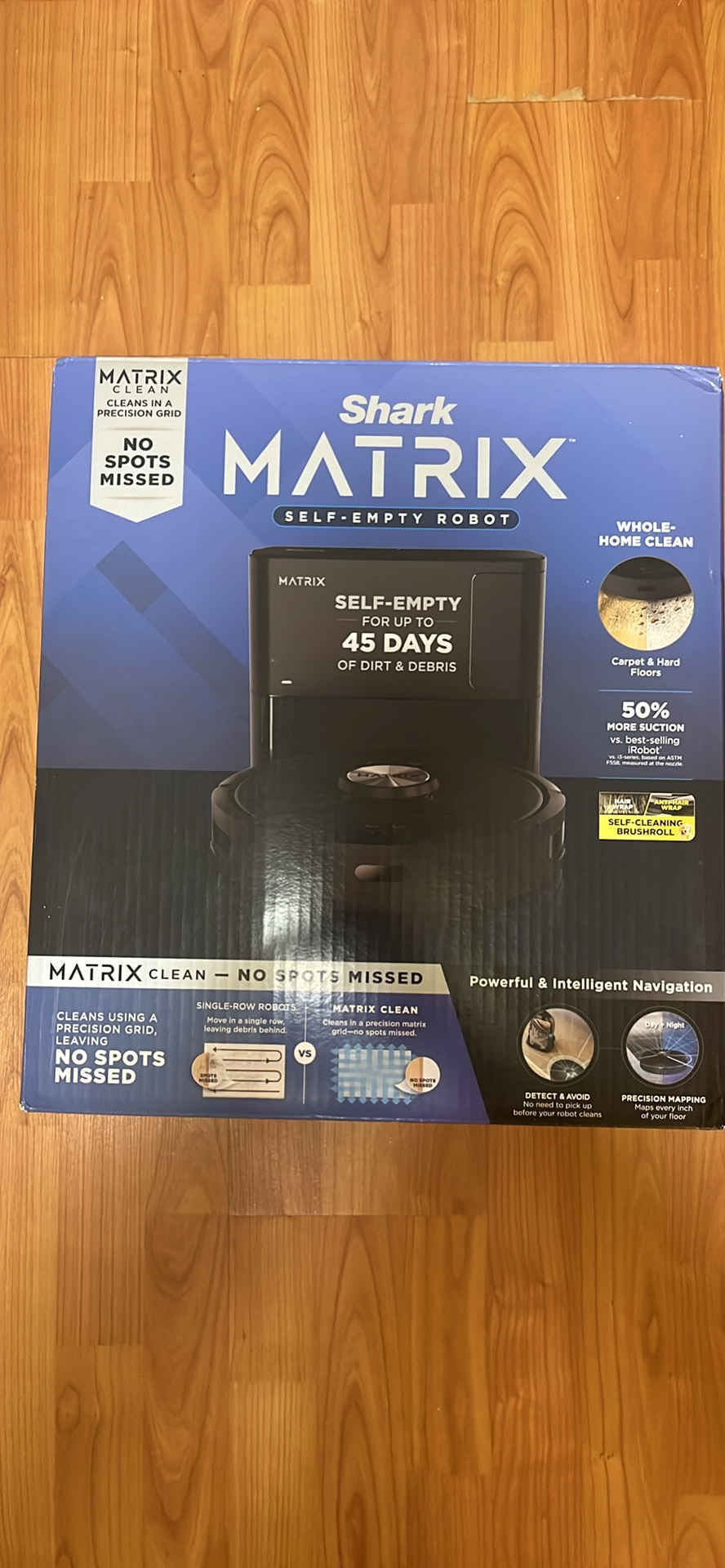 Shark Matrix self emptying robot vacuum sealed new thumbnail