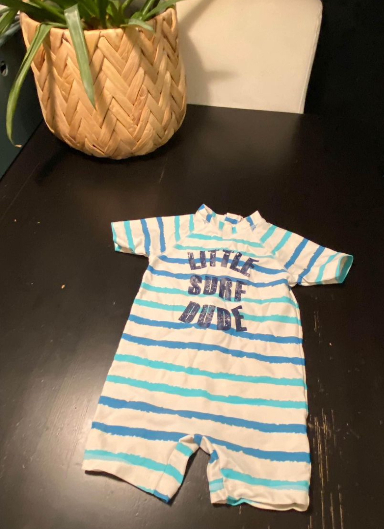 12-18 month boys one piece swimsuit thumbnail