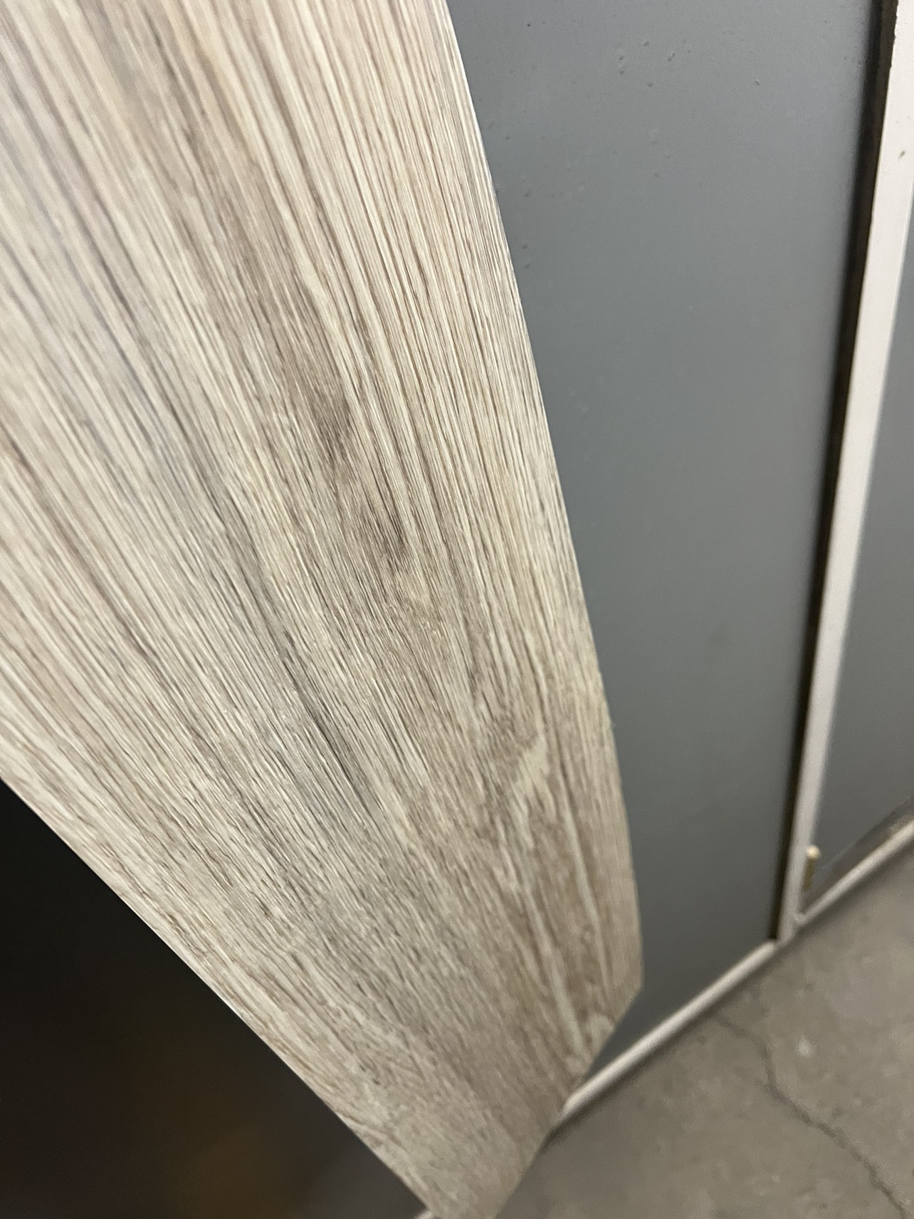 Luxury vinyl plank