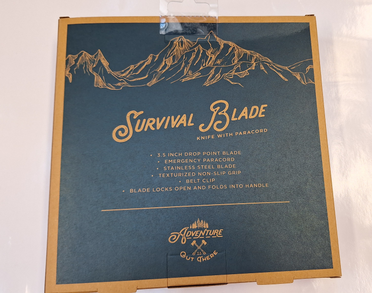 Survival Blade knife with Paracord image indicator(3)