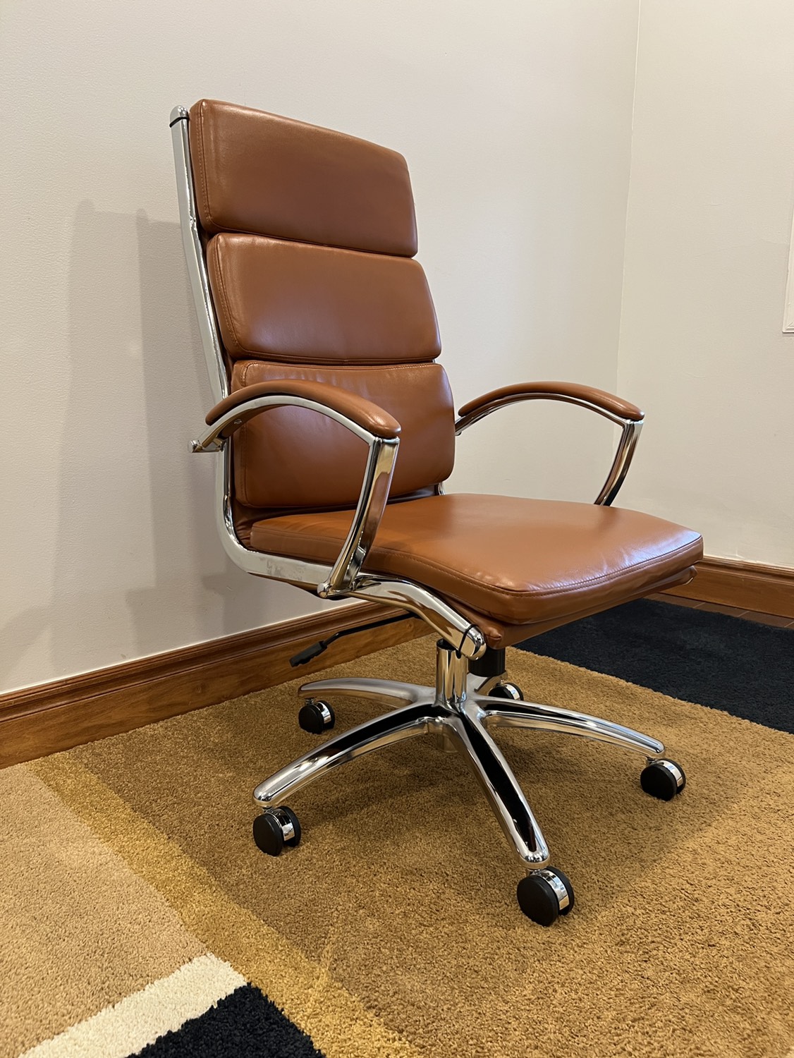 Leather Executive Office Chair - High Back
