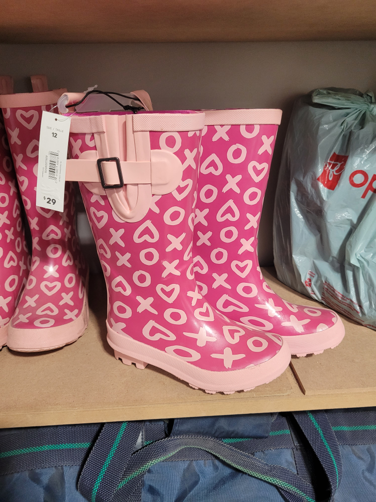 New Girl Rain Boots
