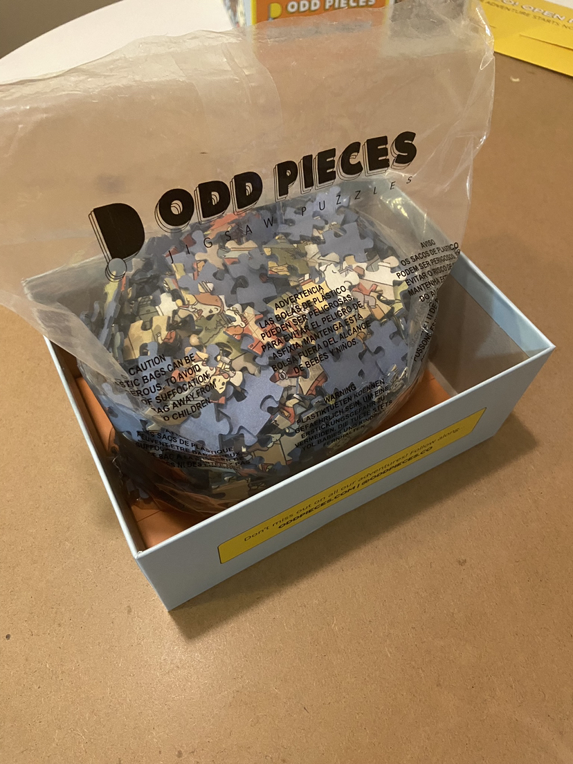 Odd pieces mystery puzzle - photo 5