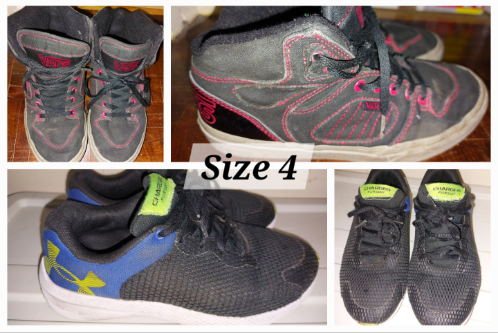 Kids Boys Shoes Sneakers Sizes 1-4 NWT/EUC image indicator(2)