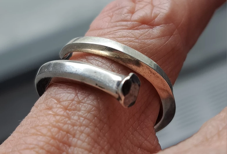 Silver ring - photo 2
