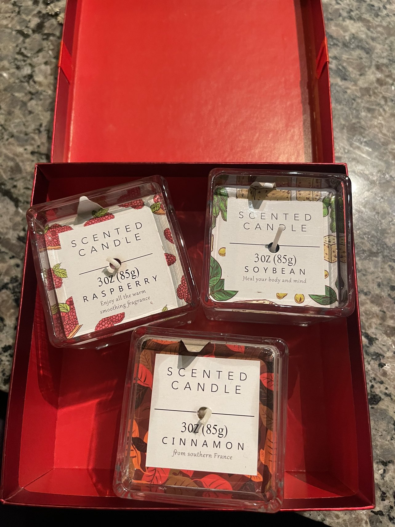 Candles in a box thumbnail