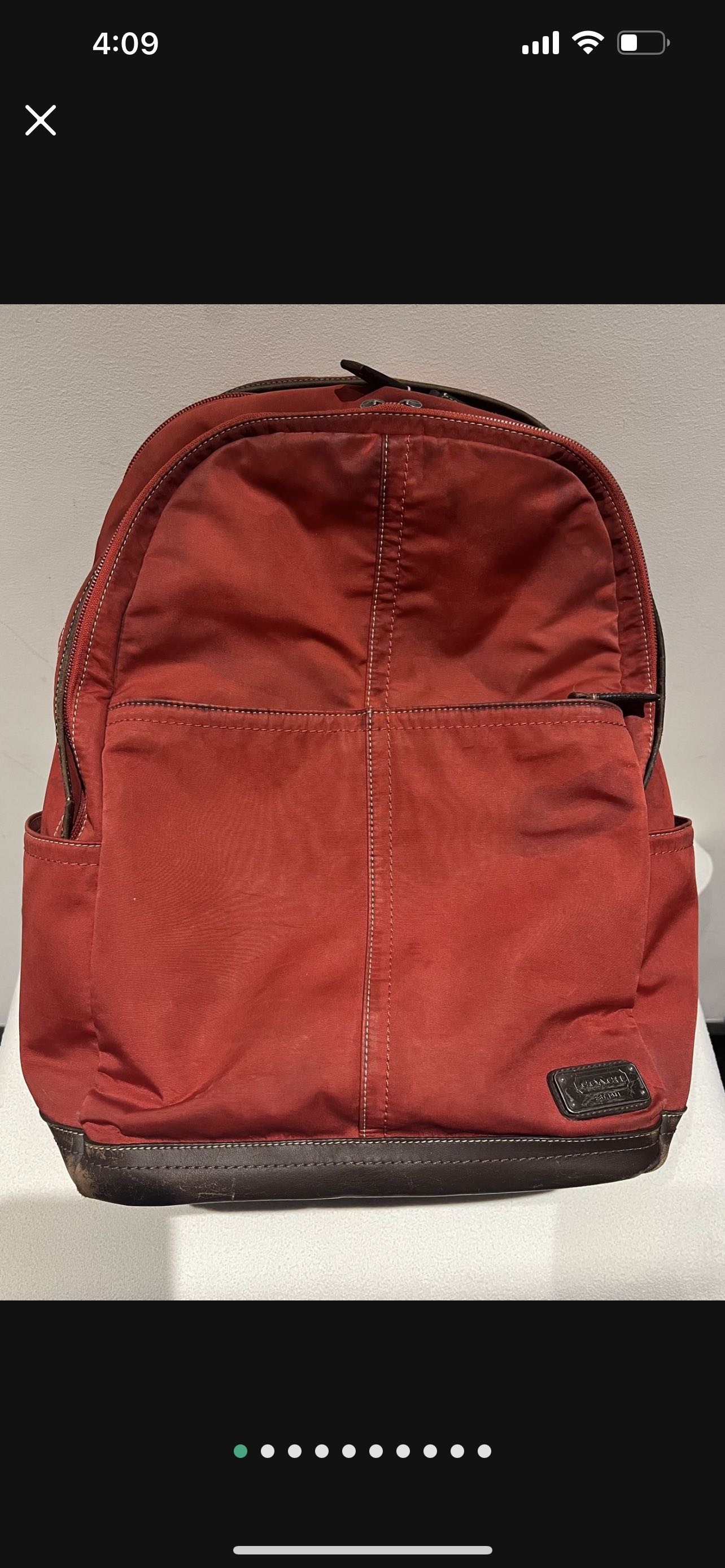 Coach Waterproof Backpack - Unisex