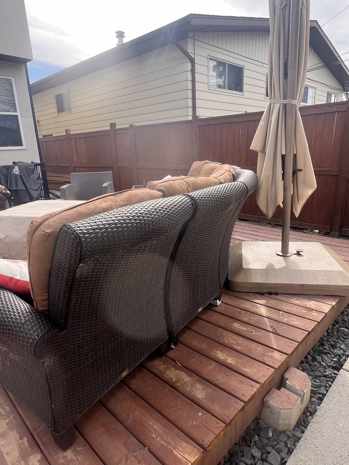 Patio sectional