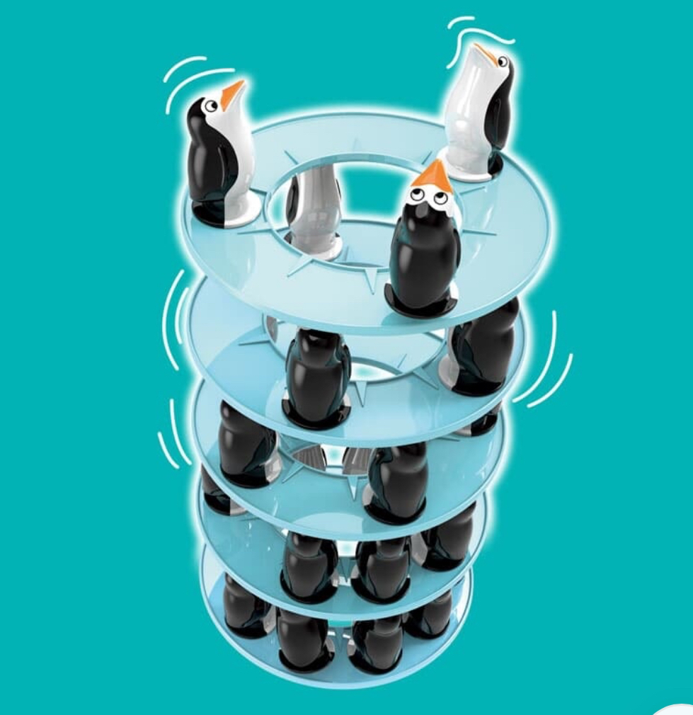 Board game penguin building game - photo 2