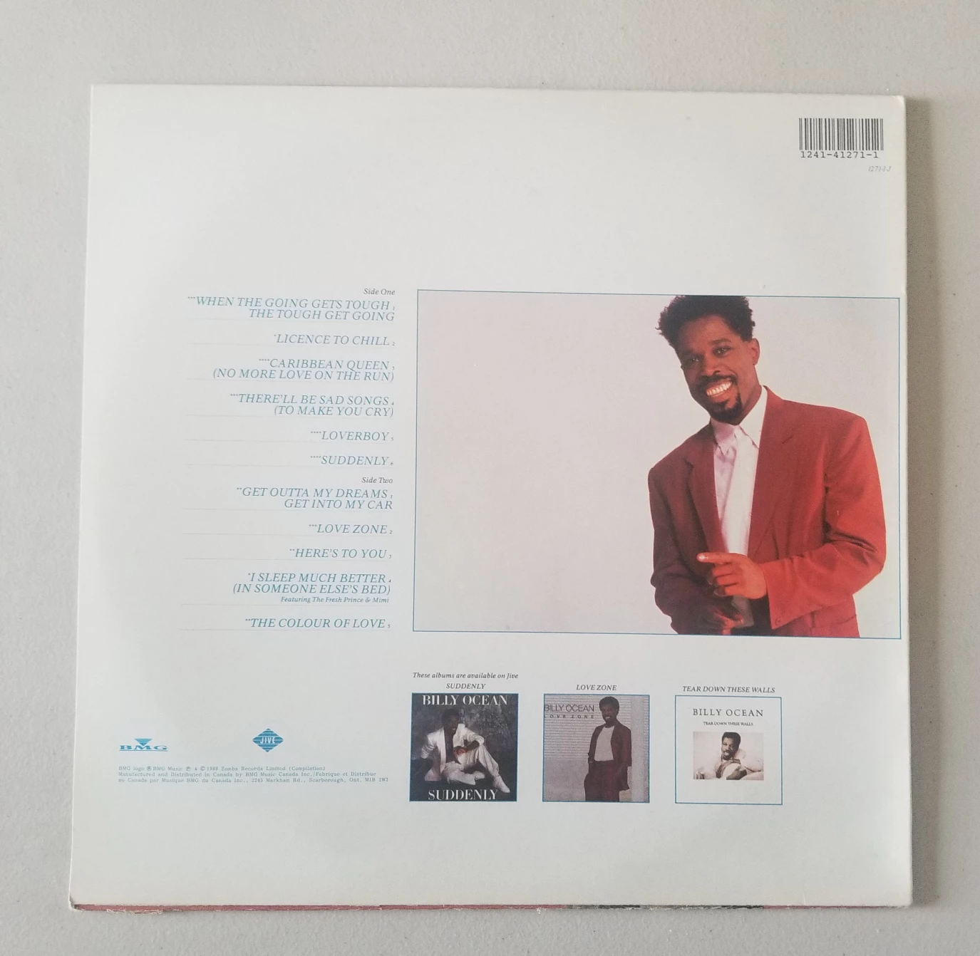 Billy Ocean Greatest Hits - Original Lp Vinyl Record Album image indicator(2)