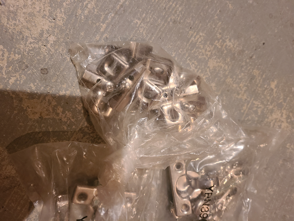 2 packages NEW cabinet door hinges 6 total image indicator(3)