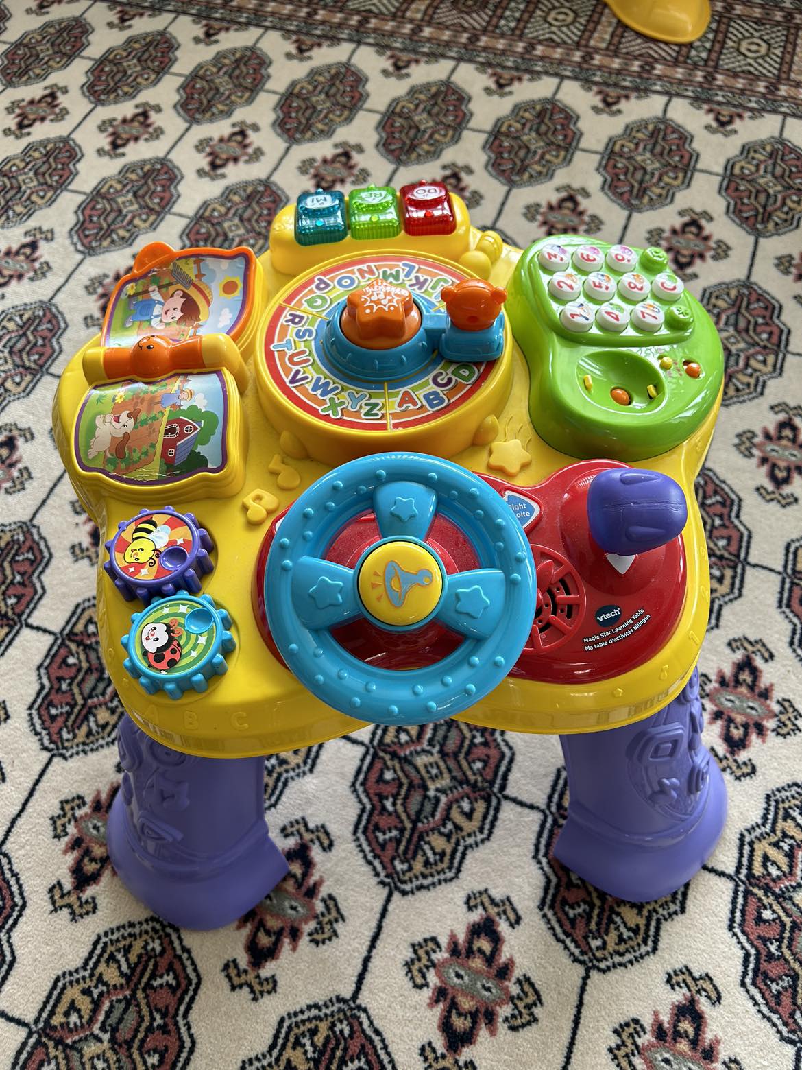 VTech Magic star learning table - bilingual English or French thumbnail