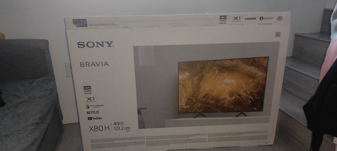 Smart tv Sony Bravia X80H 49" - photo 3
