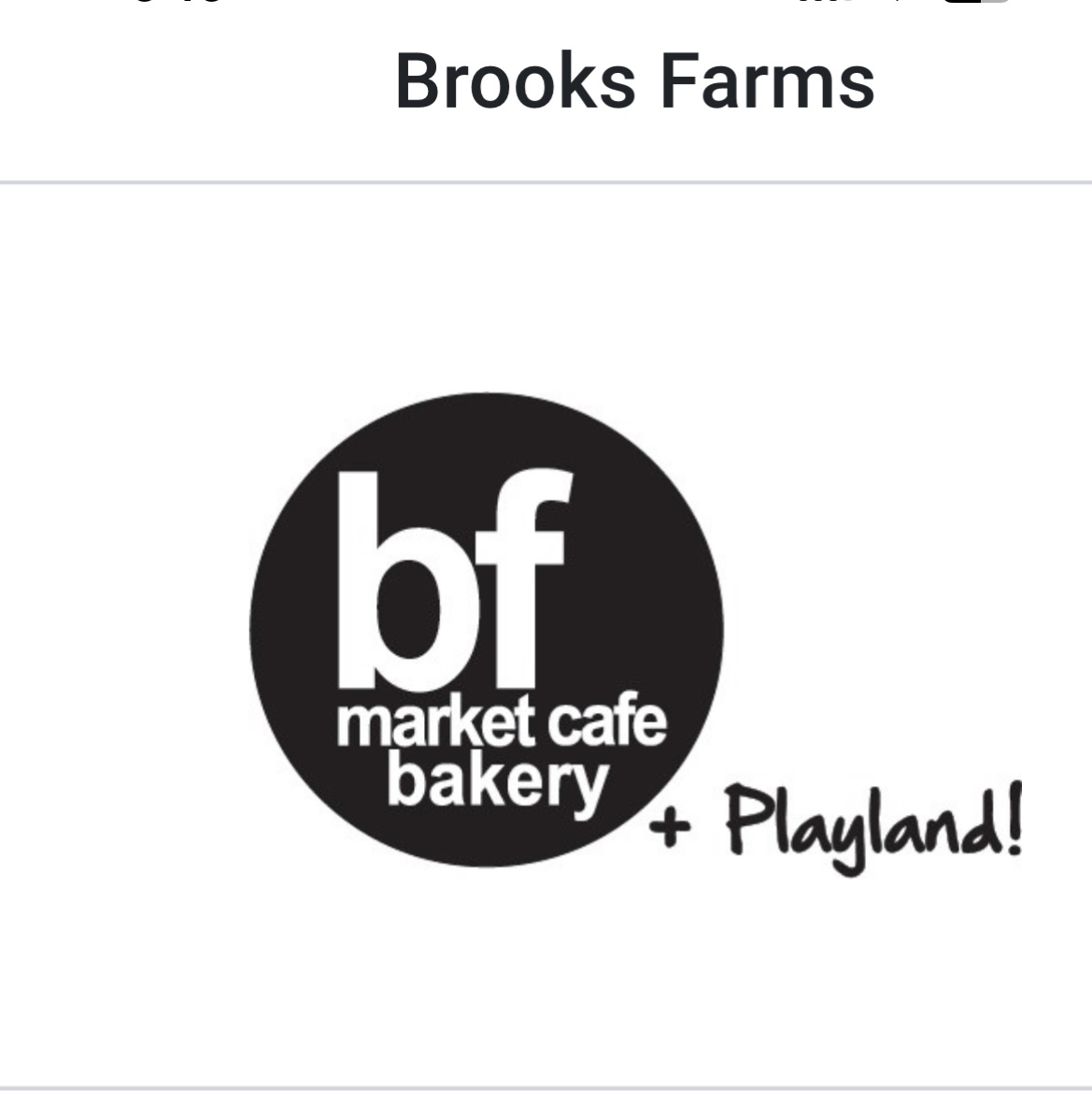 Brooks farm pass for $50