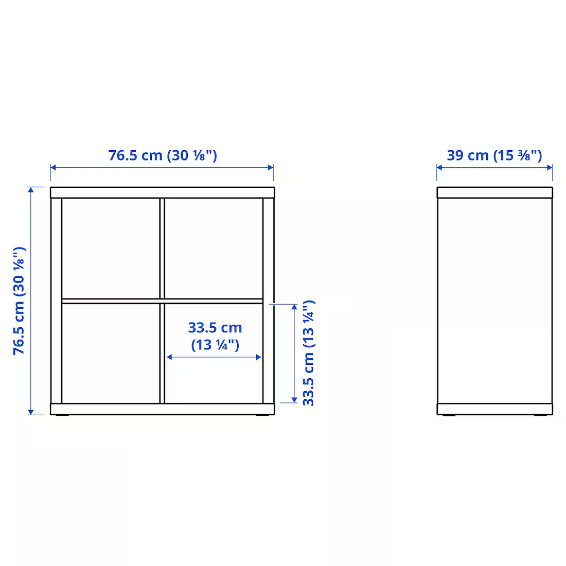 KALLAX Shelf unit, black - photo 5