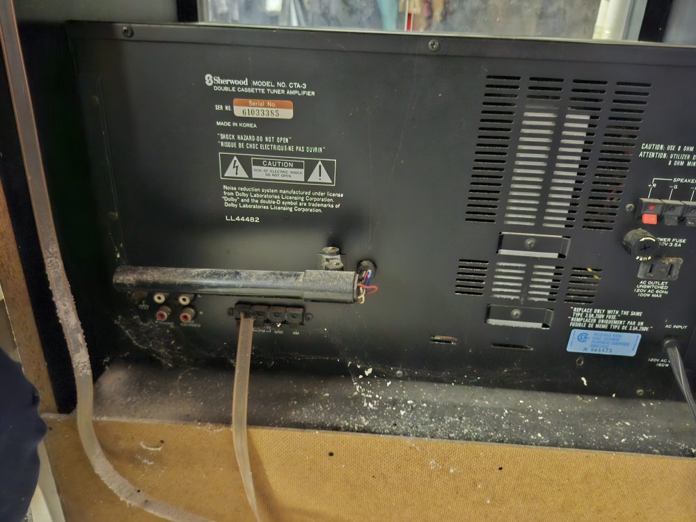 Double Cassette Tuner and Amplifier image indicator(2)