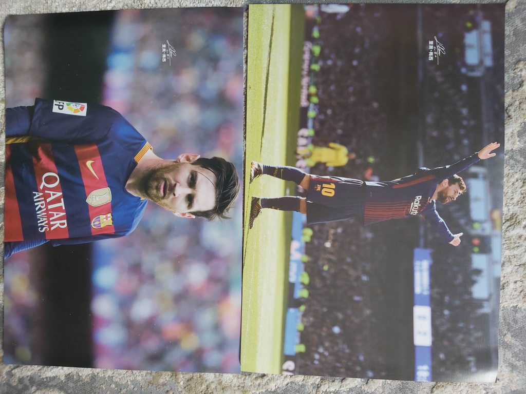 Lionel Messi laminated posters - photo 2
