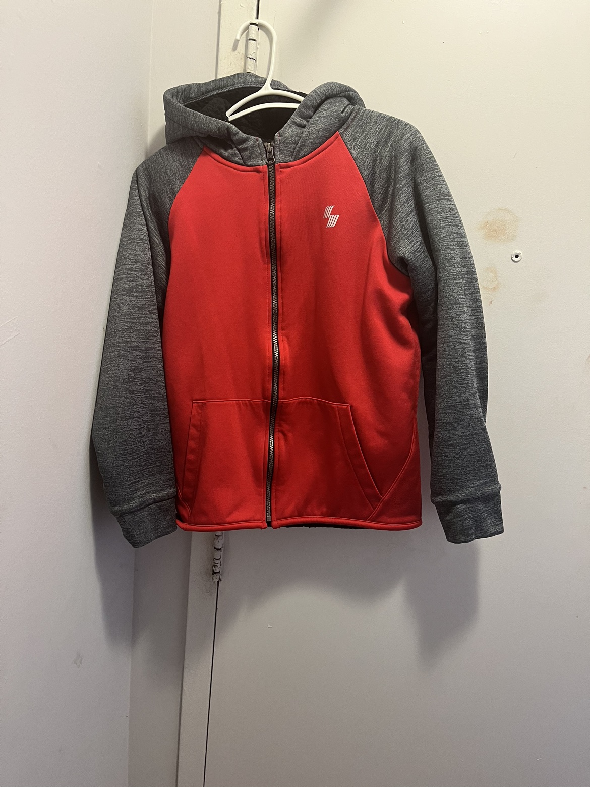 Red warm jacket for boys image indicator(2)