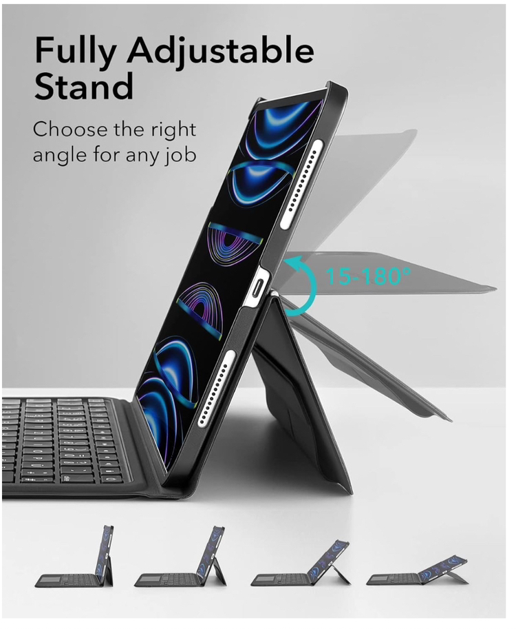 ESR  Keyboard Case, iPad Pro 12.9 (2022/2021/2020/2018) - photo 3