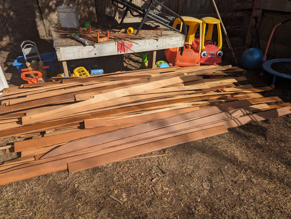 reclaimed cedar Tonge and groove about 120 pieces - photo 3